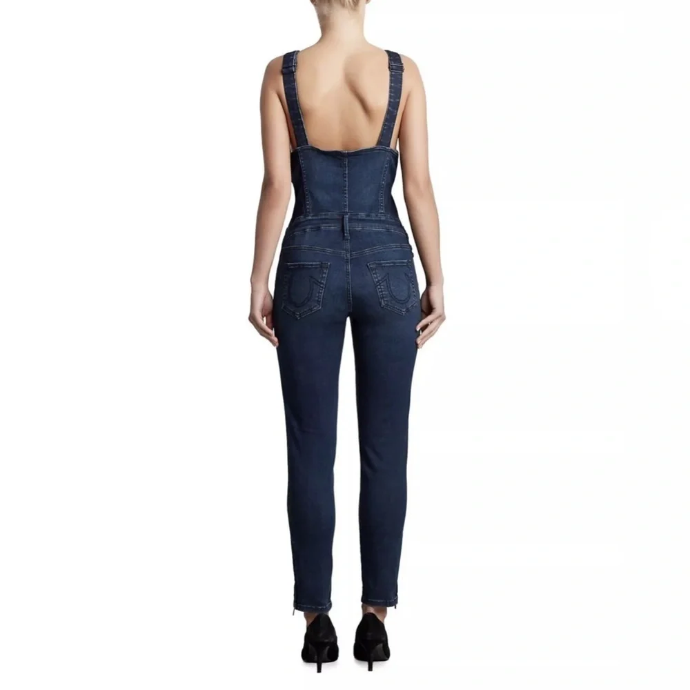🔥TRUE RELIGION MANCHESTER UNITED Denim Jean Overall World Cup Designer Buddha S